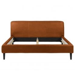 Studio Copenhagen Polsterbett Steve - Echtleder Jeen: Cognac - 180 x 200cm -Schlafzimmer Verkaufe DE 1000291227 210920 08160000245 DETAILS P000000001000291227
