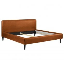 Studio Copenhagen Polsterbett Steve - Echtleder Jeen: Cognac - 180 x 200cm -Schlafzimmer Verkaufe DE 1000291227 210920 08160000246 DETAILS P000000001000291227