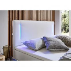 Loftscape Boxspringbett Flashlight I - Weiß - 160 x 200cm - Ohne Stauraum -Schlafzimmer Verkaufe DE 1000292711 220608 040 DETAILS P000000001000292711