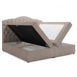 Loftscape Boxspringbett Miriam - Beige - 200 x 200cm -Schlafzimmer Verkaufe DE 1000294472 220223 030 DETAILS P000000001000294472