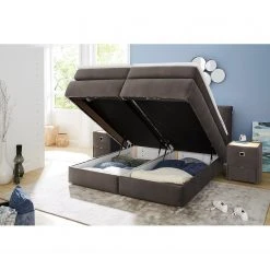 Loftscape Boxspringbett Michel - Grau -Schlafzimmer Verkaufe DE 1000297596 211005 14313100053 MOOD DETAILS P000000001000297596 mood