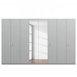 Drehtürenschrank SKØP pure reflect - Seidengrau - Höhe: 236 cm - Breite: 360 cm -Schlafzimmer Verkaufe DE 1000298433 220420 030 DETAILS P000000001000298433