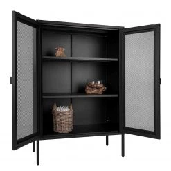 Red Living Kommode Moosh - Metall - Schwarz -Schlafzimmer Verkaufe DE 1000299438 211012 13474400084 DETAILS P000000001000299438