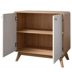 Norrwood Kommode Chelan - Weiß / Eiche Dekor -Schlafzimmer Verkaufe DE 1000299460 211013 13334300048 DETAILS P000000001000299460