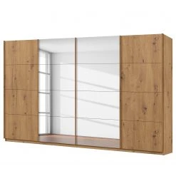 Schwebetürenschrank SKØP pure reflect - Eiche Artisan Dekor - Höhe: 236 cm - Breite: 360 cm - 4
