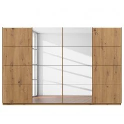 Schwebetürenschrank SKØP pure reflect - Eiche Artisan Dekor - Höhe: 236 cm - Breite: 360 cm - 4 -Schlafzimmer Verkaufe DE 1000303323 220110 082823000118 DETAILS P000000001000303323