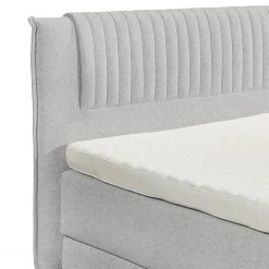 Loftscape Boxspringbett Andresito - Webstoff Raya: Silber -Schlafzimmer Verkaufe DE 1000307925 211217 11302200254 DETAILS P000000001000307925