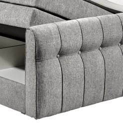 Loftscape Boxspringbett Amesbury - Microvelours Thala: Silber -Schlafzimmer Verkaufe DE 1000307964 211217 11324200530 DETAILS P000000001000307964