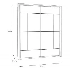 Loftscape Schwebetürenschrank Konstanz I -Schlafzimmer Verkaufe DE 1000311703 211126 150051000592 SKETCH DETAILS P000000001000311703 sketch