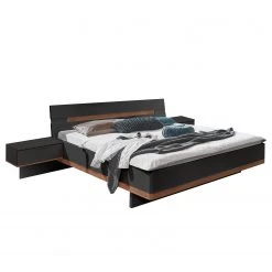 Wimex Bettgestell Gibraltar II - Eiche Artisan Dekor / Anthrazit - 180 x 200cm