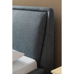 Meise.möbel Polsterbett Frieda - Webstoff Stenja: Grau - 180 x 200cm - Braun - Ohne Stauraum -Schlafzimmer Verkaufe DE 1000316989 220107 141717000102 MOOD DETAILS P000000001000316989 mood