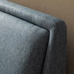 Meise.möbel Polsterbett Frieda - Webstoff Stenja: Grau - 180 x 200cm - Braun - Ohne Stauraum -Schlafzimmer Verkaufe DE 1000316989 220107 141717000111 DETAILS P000000001000316989