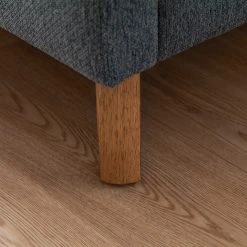 Meise.möbel Polsterbett Frieda - Webstoff Stenja: Grau - 180 x 200cm - Braun - Ohne Stauraum -Schlafzimmer Verkaufe DE 1000316989 220107 141718000134 DETAILS P000000001000316989