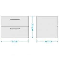 Loftscape Nachtkommode Jördis II -Schlafzimmer Verkaufe DE 1000324830 220117 082151000522 SKETCH DETAILS P000000001000324830 sketch