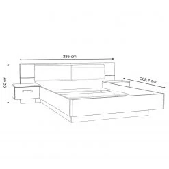 Loftscape Bettanlage Rubik (3-teilig) - Ohne Stauraum -Schlafzimmer Verkaufe DE 1000328752 220325 500 SKETCH DETAILS P000000001000328752 sketch