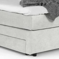 Loftscape Boxspringbett Speedy I - mit Beleuchtung - Microfaser Senga: Silber - H4 -Schlafzimmer Verkaufe DE 1000329038 220203 16361600050 DETAILS P000000001000329038
