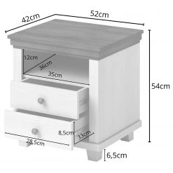 Loftscape Nachtkommode Emmanuela - Dunkelgrün -Schlafzimmer Verkaufe DE 1000335867 220225 500 SKETCH DETAILS P000000001000335867 sketch