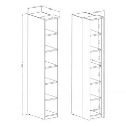 Loftscape Regal Optima - Weiß -Schlafzimmer Verkaufe DE 1000337676 220309 500 SKETCH DETAILS P000000001000337676 sketch