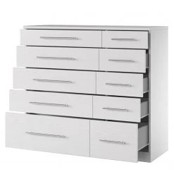 Loftscape Kommode Manhatten - Pinie Weiß Dekor - Breite: 103 cm -Schlafzimmer Verkaufe DE 1000339332 220309 040 DETAILS P000000001000339332