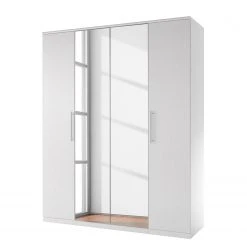 Loftscape Drehtürenschrank Manhatten - Pinie Weiß Dekor - Breite: 161 cm