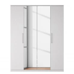 Loftscape Drehtürenschrank Manhatten - Pinie Weiß Dekor - Breite: 161 cm -Schlafzimmer Verkaufe DE 1000339337 220309 030 DETAILS P000000001000339337