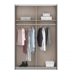 Rauch Orange Schwebetürenschrank Subito reflect - Eiche Artisan Dekor - Breite: 135 cm -Schlafzimmer Verkaufe DE 1000339436 220310 060 DETAILS P000000001000339436