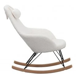 Naturoo Schaukelstuhl Newman - Teddyfell - Weiß -Schlafzimmer Verkaufe DE 1000339498 220329 040 DETAILS P000000001000339498