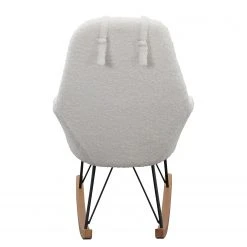 Naturoo Schaukelstuhl Newman - Teddyfell - Weiß -Schlafzimmer Verkaufe DE 1000339498 220329 050 DETAILS P000000001000339498