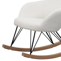 Naturoo Schaukelstuhl Newman - Teddyfell - Weiß -Schlafzimmer Verkaufe DE 1000339498 220329 080 DETAILS P000000001000339498