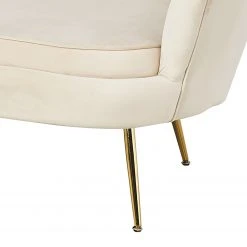 Norrwood Sofa Ralemo (3-Sitzer) - Samt - Creme -Schlafzimmer Verkaufe DE 1000339537 220329 080 DETAILS P000000001000339537