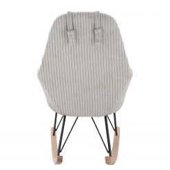 Norrwood Schaukelstuhl Silvassa - Cord - Grau -Schlafzimmer Verkaufe DE 1000339550 220329 050 DETAILS P000000001000339550