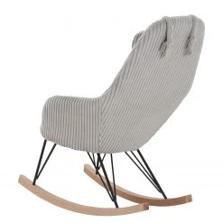 Norrwood Schaukelstuhl Silvassa - Cord - Grau -Schlafzimmer Verkaufe DE 1000339550 220329 060 DETAILS P000000001000339550