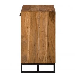 Ars manufacti Nachtkommode Woodson I - Akazie massiv / Metall - Akazie Hellbraun -Schlafzimmer Verkaufe DE 1000339809 220311 040 DETAILS P000000001000339809