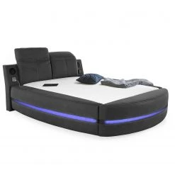 Loftscape Boxspringbett Ryan - Dunkelgrau