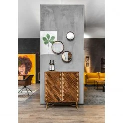 Red Living Kommode Nook - Mango massiv / Metall - Mango / Gold -Schlafzimmer Verkaufe DE 1000341972 220331 021 MOOD DETAILS P000000001000341972 mood