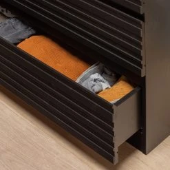 Red Living Kommode Rayong I - Kiefer massiv - Kiefer Schwarz -Schlafzimmer Verkaufe DE 1000342112 220401 050 DETAILS P000000001000342112