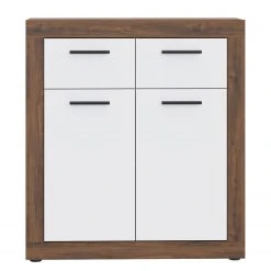 Loftscape Kommode Ballito - Weiß / Walnuss Dekor -Schlafzimmer Verkaufe DE 1000342449 220404 030 DETAILS P000000001000342449