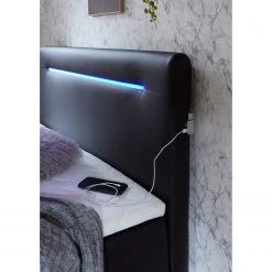 Meise.möbel Boxspringbett Sunshine - Schwarz - 120 x 200cm -Schlafzimmer Verkaufe DE 1000343743 220420 024 MOOD DETAILS P000000001000343743 mood