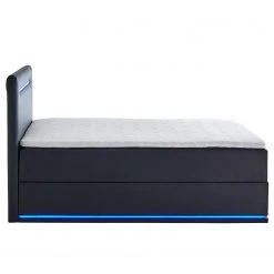 Meise.möbel Boxspringbett Sunshine - Schwarz - 120 x 200cm -Schlafzimmer Verkaufe DE 1000343743 220420 060 DETAILS P000000001000343743