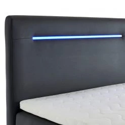 Meise.möbel Boxspringbett Sunshine - Schwarz - 120 x 200cm -Schlafzimmer Verkaufe DE 1000343743 220420 070 DETAILS P000000001000343743