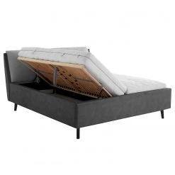 Meise.möbel Polsterbett Valetta - Anthrazit - 180 x 200cm - Schwarz -Schlafzimmer Verkaufe DE 1000347432 220503 030 DETAILS P000000001000347432