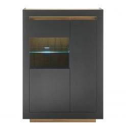 Loftscape Highboard Accra - Weiß / Anthrazit -Schlafzimmer Verkaufe DE 1000348822 220506 030 DETAILS P000000001000348822