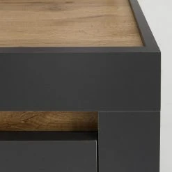 Loftscape Highboard Accra - Weiß / Anthrazit -Schlafzimmer Verkaufe DE 1000348822 220506 032 DETAILS P000000001000348822