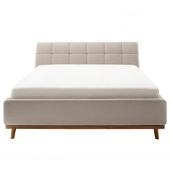 Meise.möbel Polsterbett Mila II - Beige / Eiche Natur - 180 x 200cm -Schlafzimmer Verkaufe DE 1000350958 220622 030 DETAILS P000000001000350958
