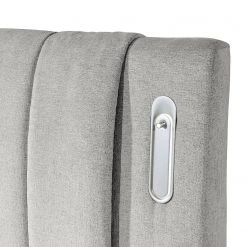 Loftscape Boxspringbett Smithers - Microvelours Thala: Silber -Schlafzimmer Verkaufe DE 1000352948 220602 050 DETAILS P000000001000352948