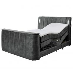 Loftscape Boxspringbett Touch II - Microfaser Salvo: Anthrazit -Schlafzimmer Verkaufe DE 1000352951 220602 034 DETAILS P000000001000352951