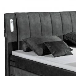 Loftscape Boxspringbett Touch II - Microfaser Salvo: Anthrazit -Schlafzimmer Verkaufe DE 1000352951 220602 040 DETAILS P000000001000352951