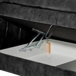 Loftscape Boxspringbett Stony Hill - Microfaser Salvo: Anthrazit -Schlafzimmer Verkaufe DE 1000352952 220602 044 DETAILS P000000001000352952