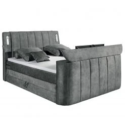 Loftscape Boxspringbett Touch I - Microfaser Salvo: Grau -Schlafzimmer Verkaufe DE 1000352956 220602 031 DETAILS P000000001000352956