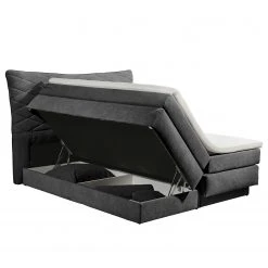 Loftscape Boxspringbett Viktor - Microvelours Thala: Anthrazit -Schlafzimmer Verkaufe DE 1000352961 220602 030 DETAILS P000000001000352961
